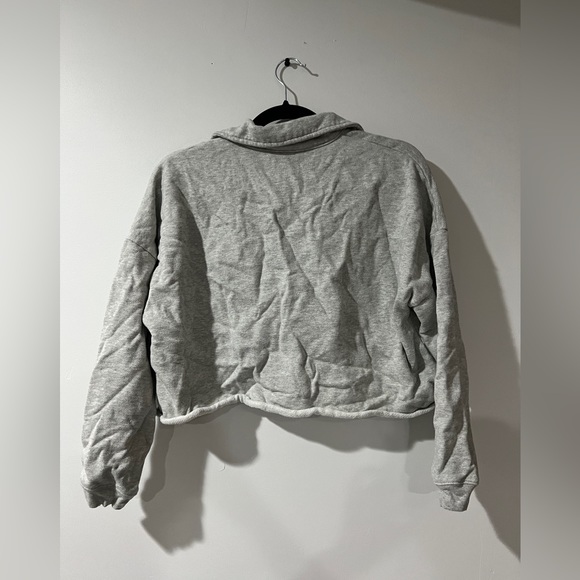 Sunday Best Cropped Fleece Polo - Picture 3 of 3